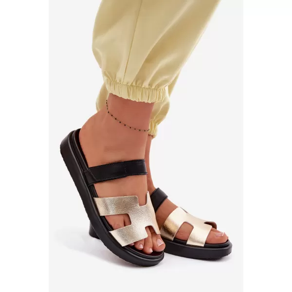  Damenhausschuhe BOTO 26SD18-9807 GOLD 
