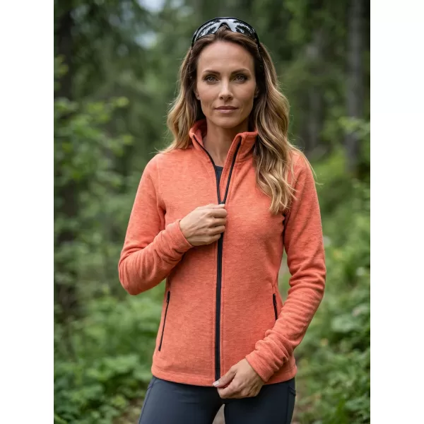  Damen-Sweatshirt aus Microfleece MALFINI FACTOR 853 HÖHEPUNKTE DES SONNENUNTERGANGS 