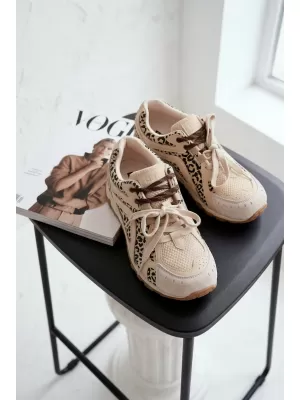 Damen-Sneaker BIG STAR SHOES TT274549 BEIGE