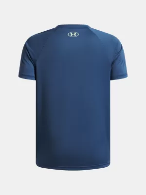 T-Shirt für Jungen UNDER ARMOUR B TECH GRAPHIC SS 6009615-498 BLAU