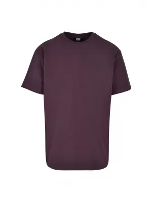 Herren-T-Shirt URBAN CLASSICS TB1778-18329 PFLAUMENVIOLETT
