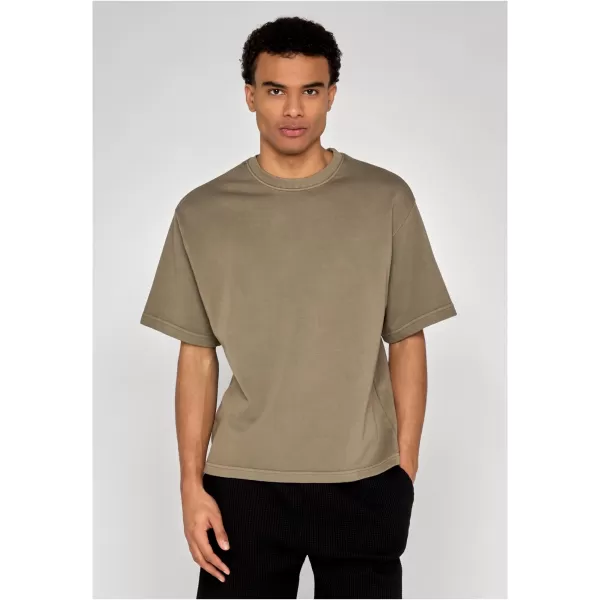  Herren-T-Shirt URBAN CLASSICS TB8097 BLASSES OLIV 