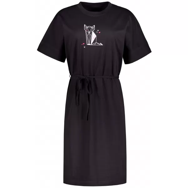  Kleid ALTISPORT ALW091816 SCHWARZ ROSA 