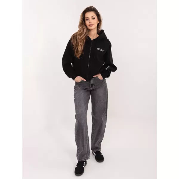  Damen-Sweatshirt SUBLEVEL D10600BI02863A3 SCHWARZ 