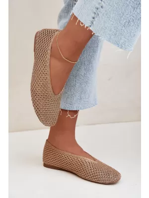 Ballerinas für Damen BOTO CH956 CHAMPAGNE