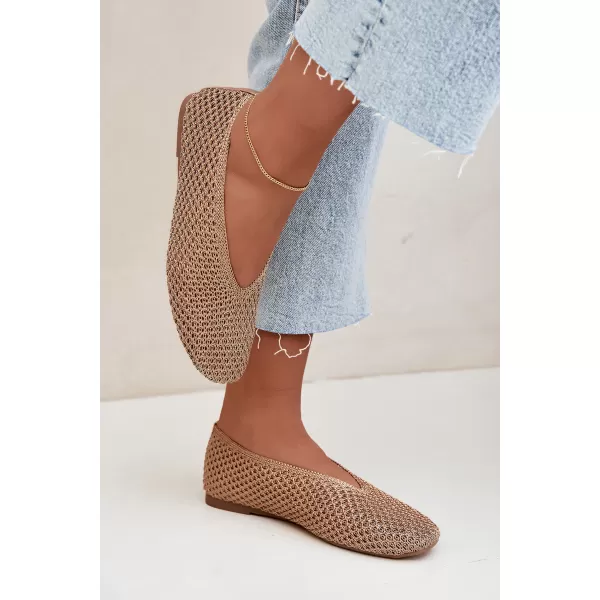  Ballerinas für Damen BOTO CH956 CHAMPAGNE 