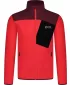 Leichtes Fleece-Sweatshirt für Herren NORDBLANC CRACKLE NBSFM8373 ROT