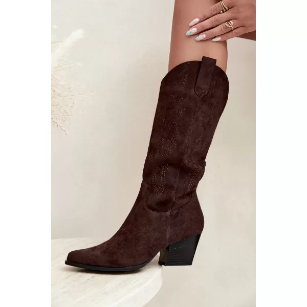  Damenstiefel BOTO 7627A BRAUN 