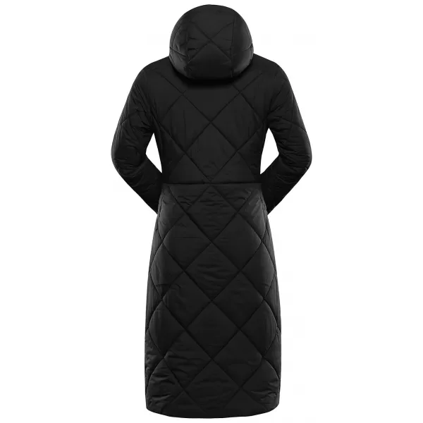  Wintermantel für Damen ALPINE PRO STAWA SCHWARZ 