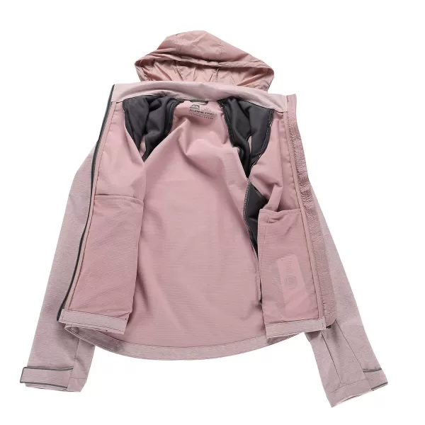  Softshell-Jackenweste für Damen ALPINE PRO SPERTA 2 BLASSES LILA 