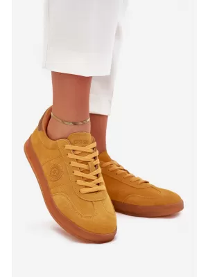 Damen-Sneaker BIG STAR SHOES RR274846 GELB/GOLD
