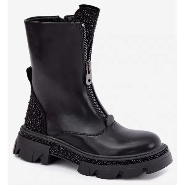  Damenschuhe BOTO C-348 SCHWARZ 