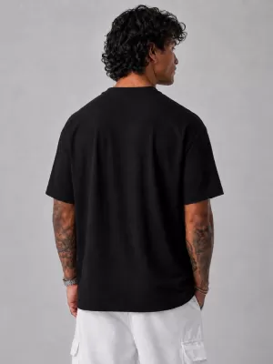 Herren-T-Shirt DSTREET NX1030R-BK-O SCHWARZ