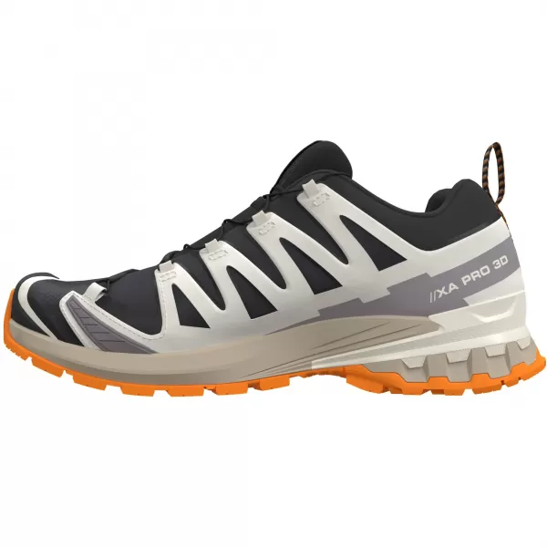  Herrenschuhe SALOMON XA PRO 3D V9 GORE-TEX L47881900 SCHWARZ/VANILLEEIS/KURKUMA 