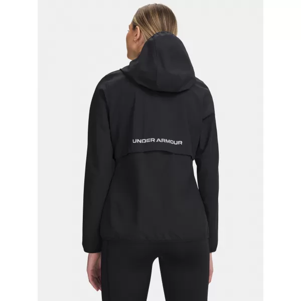  Damenjacke UNDER ARMOUR UA VELOCITI STORM JACKET 6009542-001 SCHWARZ 