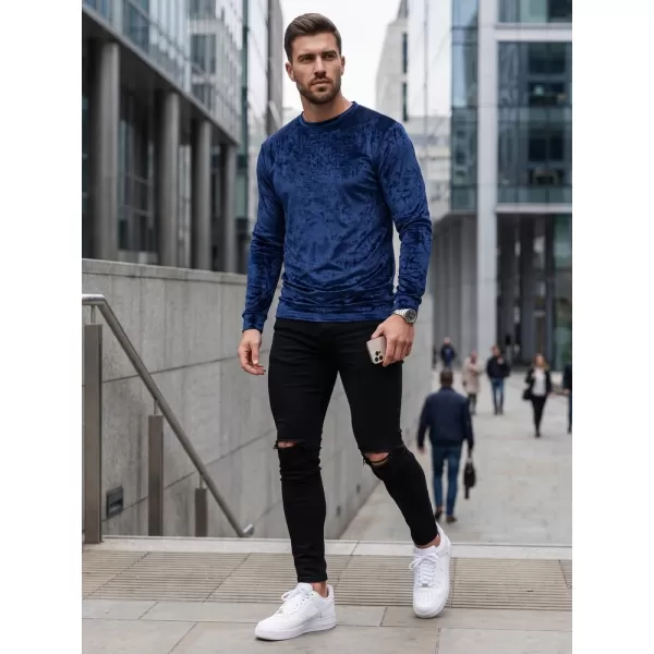 Herren-Sweatshirt DSTREET BX5531 DUNKELBLAU 