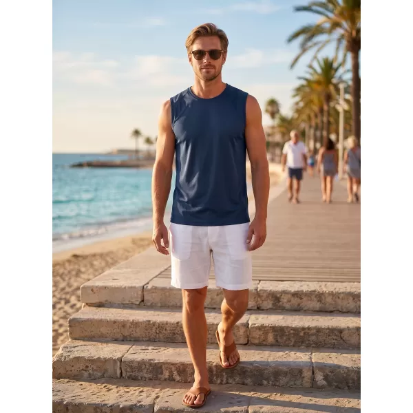  Sport-Tanktop für Herren MALFINI BREEZE 820 MARINEBLAU 