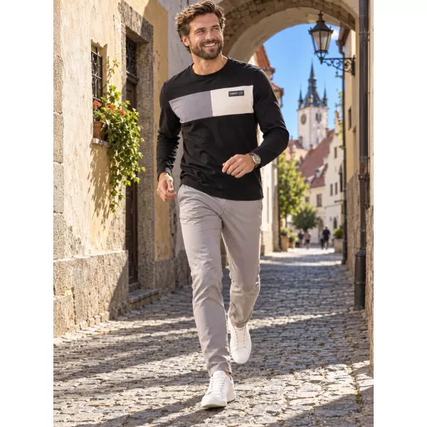  Herren-T-Shirt ALTISPORT IVAS SCHWARZ 