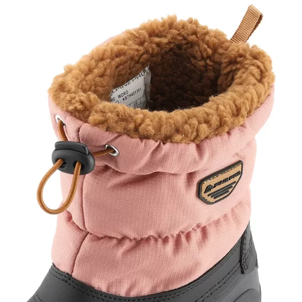  Winterschuhe für Kinder ALPINE PRO WORO ROSENDÄMMERUNG 