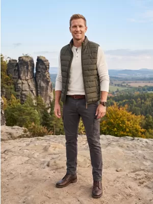 Herren-Jogginghose ALPINE PRO UDES GERÄUCHERTE PERLE