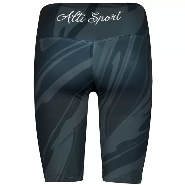  Premium-Overknee-Leggings für Damen (neue Größen) ALTISPORT VOJ/ALW072LEG06 SCHWARZ 