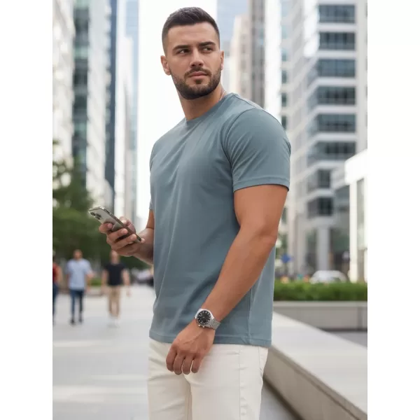  Herren-T-Shirt DSTREET RX5678 BLAU 