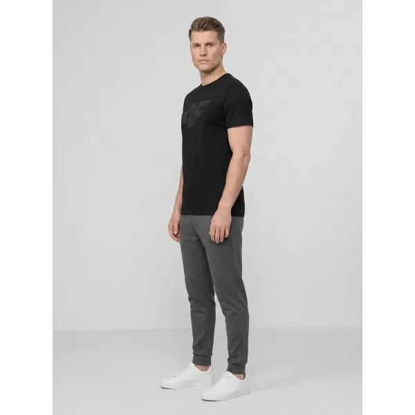  Herren-T-Shirt 4F WMM00TTSHM3342 TIEFSCHWARZ 