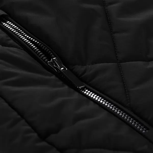  Wintermantel für Damen ALPINE PRO STAWA SCHWARZ 
