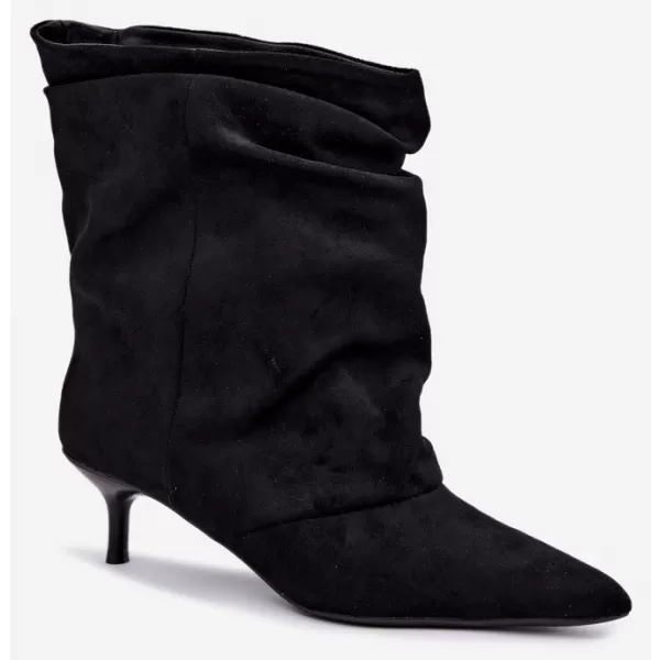  Damen-Stiefeletten BOTO 7100 SCHWARZ 