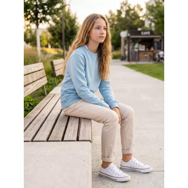  Kinder-Sweatshirt MALFINI CREW 427 HIMMELBLAU 