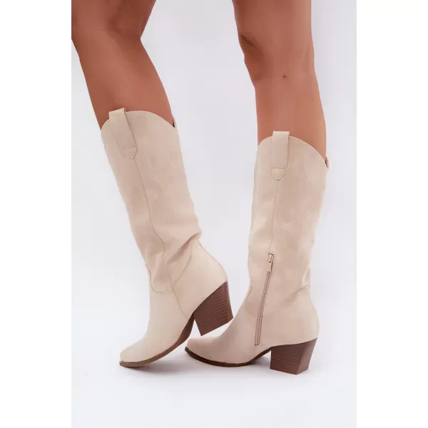  Damenstiefel BOTO 7627A CREME 