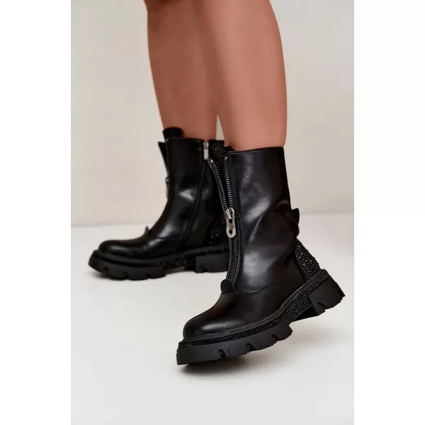  Damenschuhe BOTO C-348 SCHWARZ 