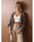 Damenpullover DSTREET MY2565 BRAUN