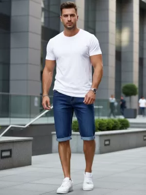 Herrenshorts DSTREET SX2614 MARINEBLAU