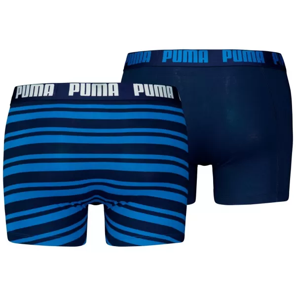  Herren-Boxershorts PUMA MEN EVERYDAY HERITAGE STRIPE BOXER 93832601 BLAU 