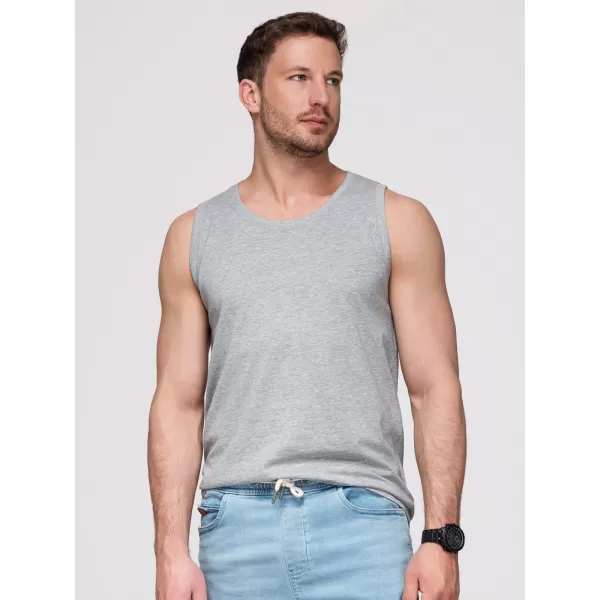  Herren-Tanktop OMBRE OM-TSBT-0272 GRAUE MELANGE 