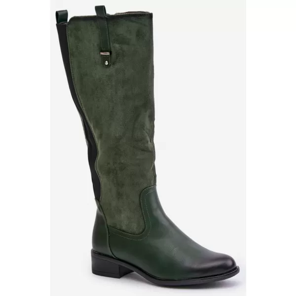  Damenstiefel BOTO ASA198-22 OLIVE 