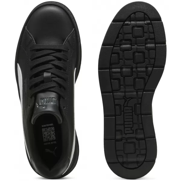  Damenschuhe PUMA KARMEN CLASSIC 40718704 PUMA SCHWARZ/PUMA WEIß/STARKES GRAU 