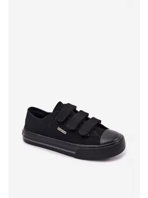 Kinder-Sneaker BIG STAR SHOES TT374172 SCHWARZ