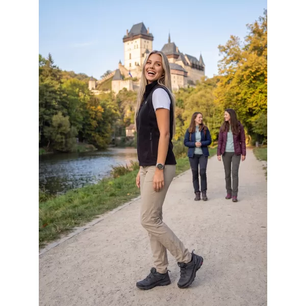  Fleeceweste für Damen ALTISPORT ALW002525 SCHWARZ 