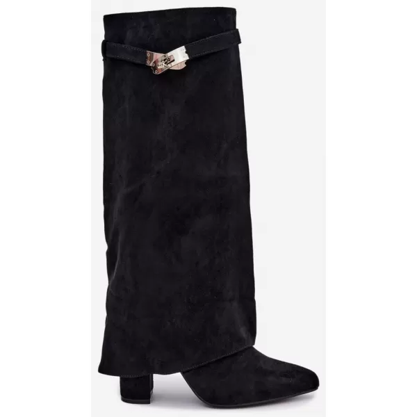  Damenstiefel BOTO CLS-657 SCHWARZE MATTE 