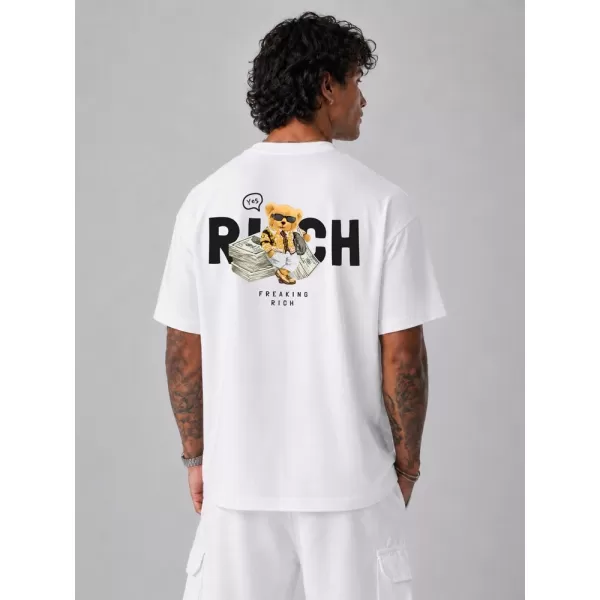  Herren-T-Shirt DSTREET NX4012R-WH-O WEIß 