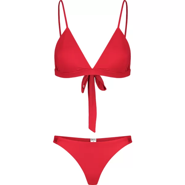  Damen-Bikinioberteil NORDBLANC WATERFALL NBSSS8213 ROT 