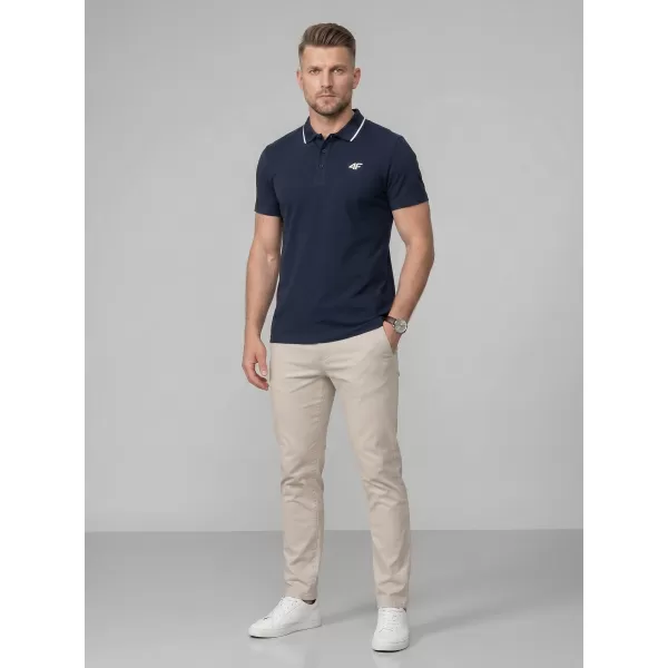  Herren-T-Shirt mit Kragen 4F WMM00TPTSM0773 GEWOHNHEITEN 