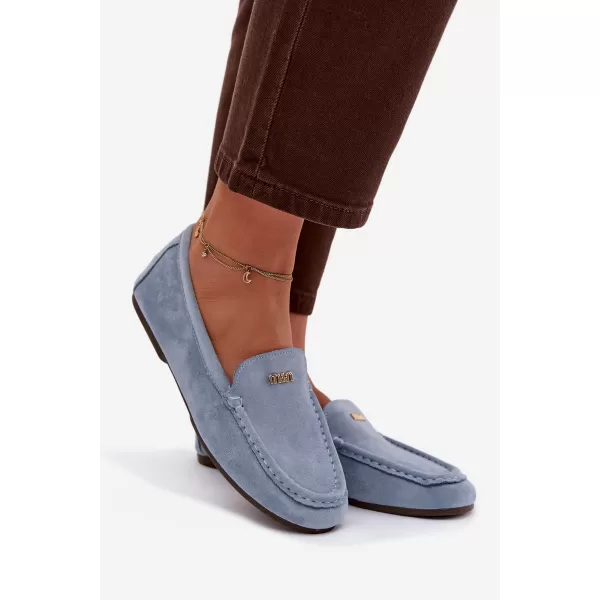  Damenmokassins BOTO QQ-273 BLAU 