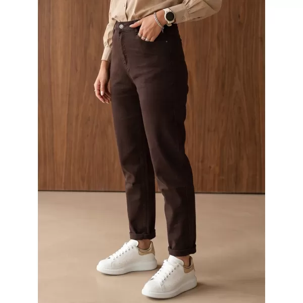  Damenhosen DSTREET UY3236 BRAUN 