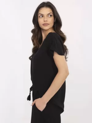 Damenbluse SUBLEVEL D73761M11171B NOIR