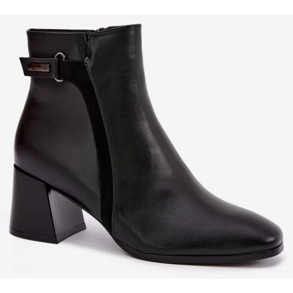 Damen-Stiefeletten VINCEZA 58660 SCHWARZ 