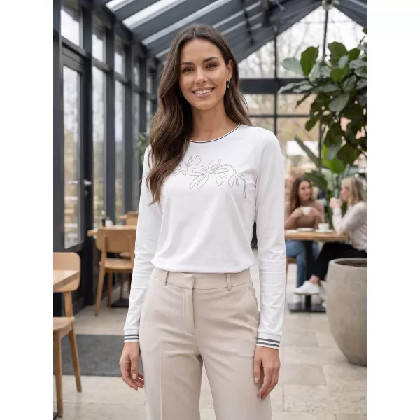  Damen-T-Shirt KIXMI ADINA WEIß 