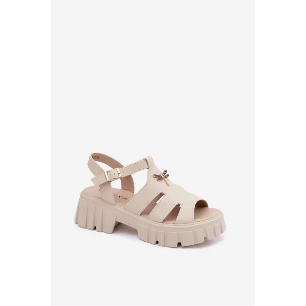  Damensandalen VINCEZA 79627 BEIGE 